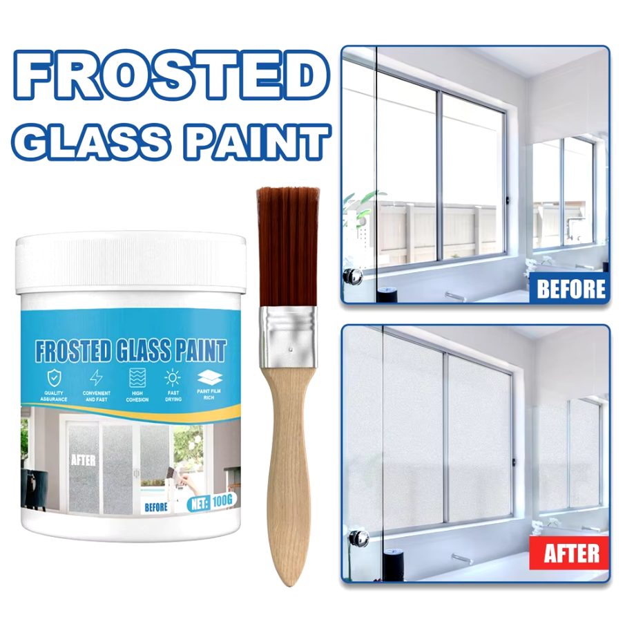 Waterproof Frosted Glass Paint for Door & Window